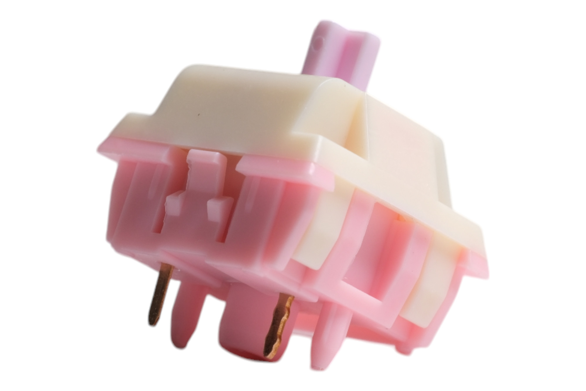 Keygeek Strawberry Bunny Linear Switch · Milktooth